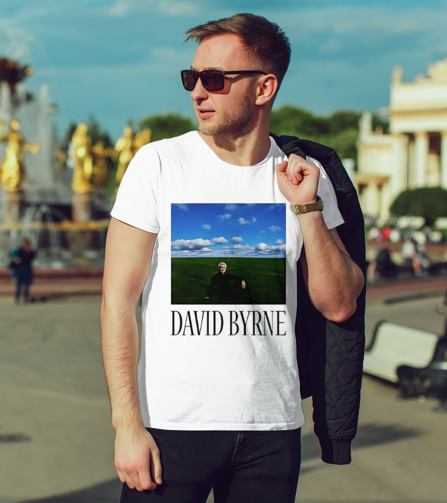 David Byrne Windows Wallpaper Meme T-Shirt