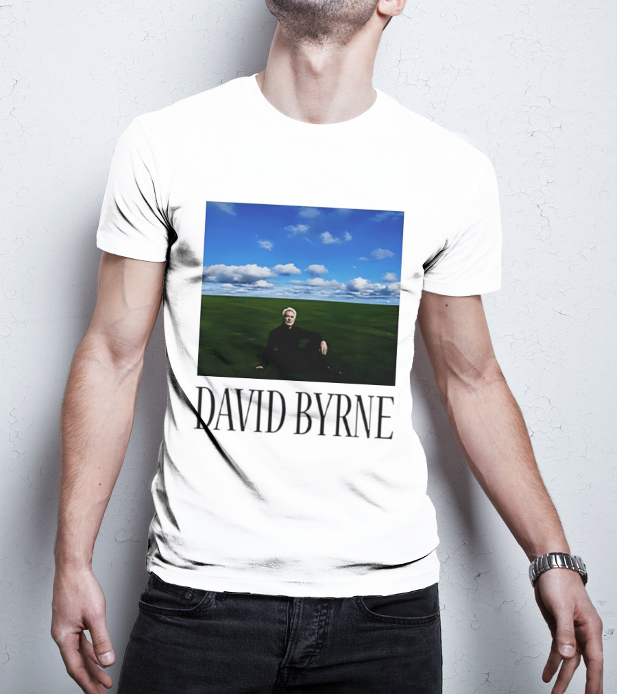 David Byrne Windows Wallpaper Meme T-Shirt