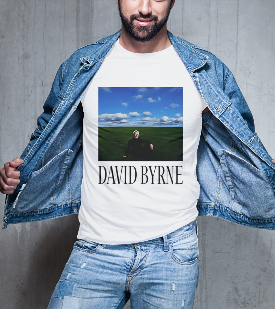 David Byrne Windows Wallpaper Meme T-Shirt