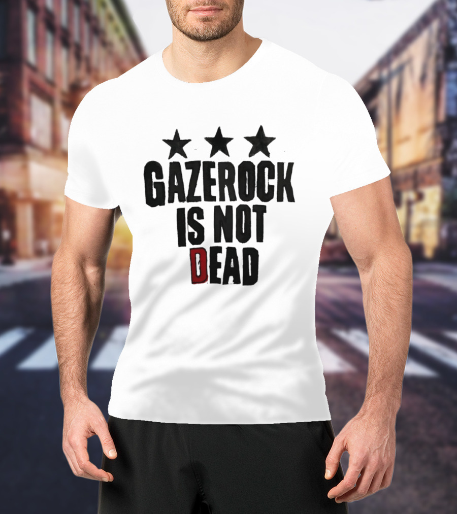 Gazerock Is Not Dead Stars T-Shirt
