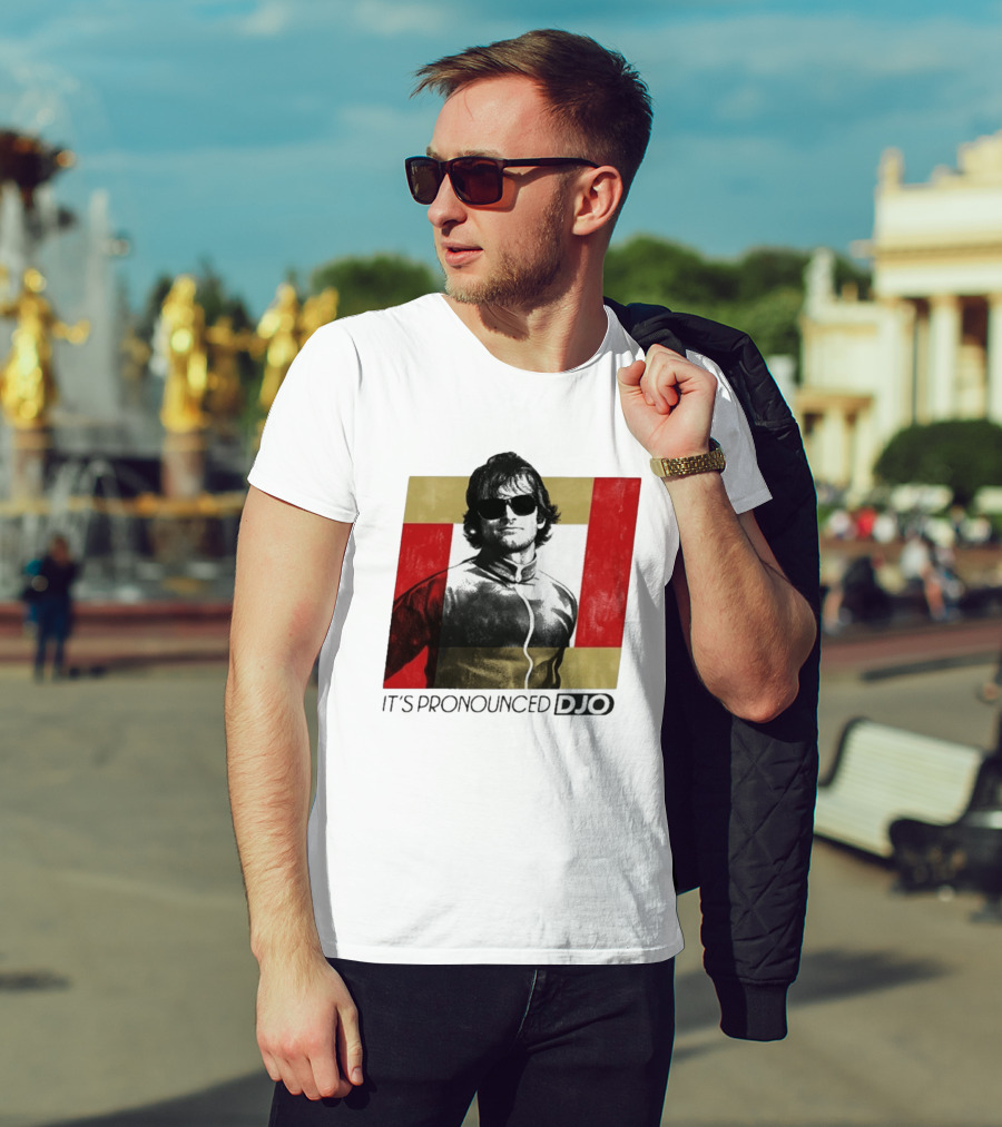 It's Pronounced Djo With Retro Style Sunglasses T-Shirt