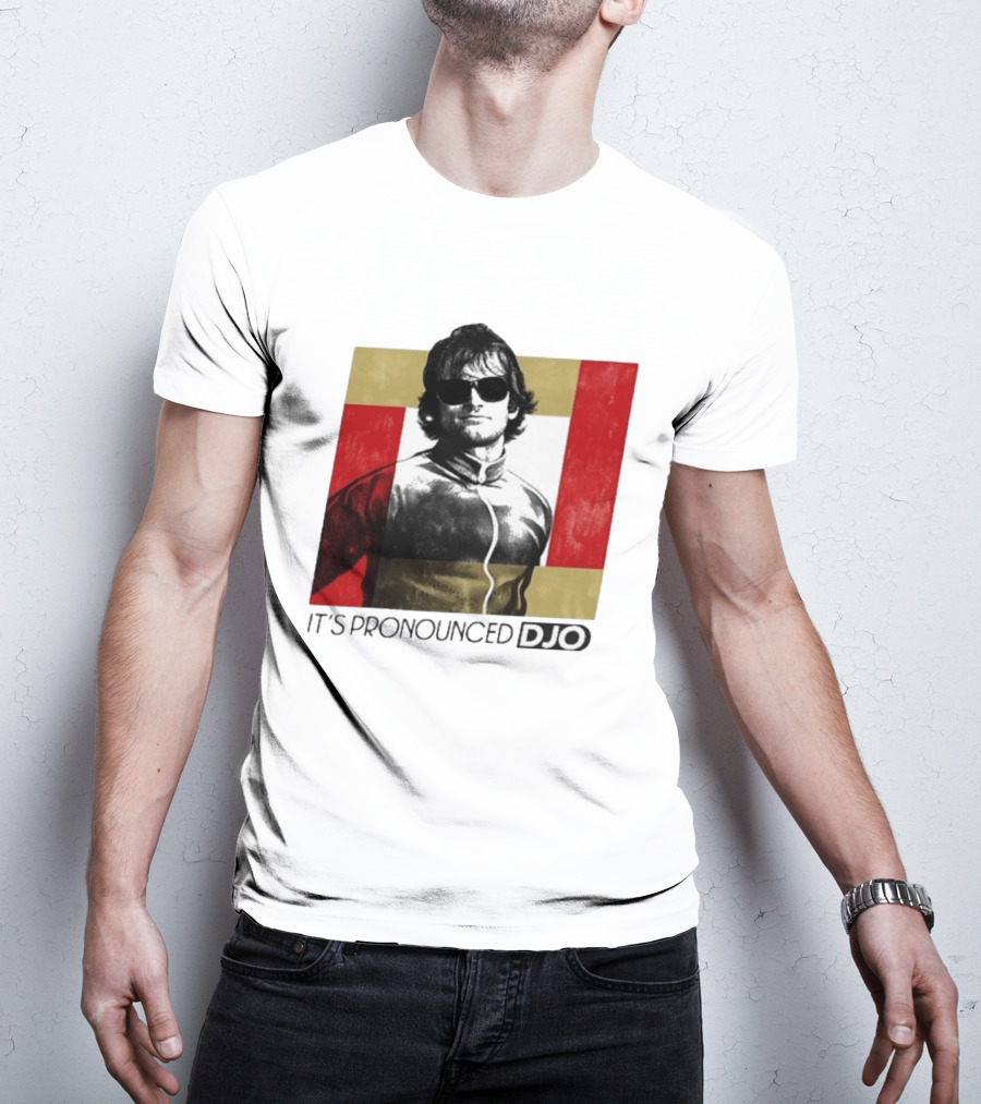 It's Pronounced Djo With Retro Style Sunglasses T-Shirt