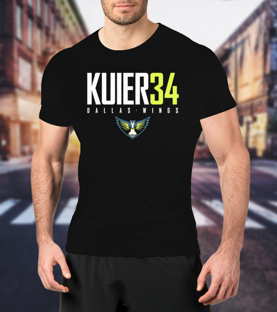 Kuier 34 Dallas Wings 2026 WNBA T-Shirt