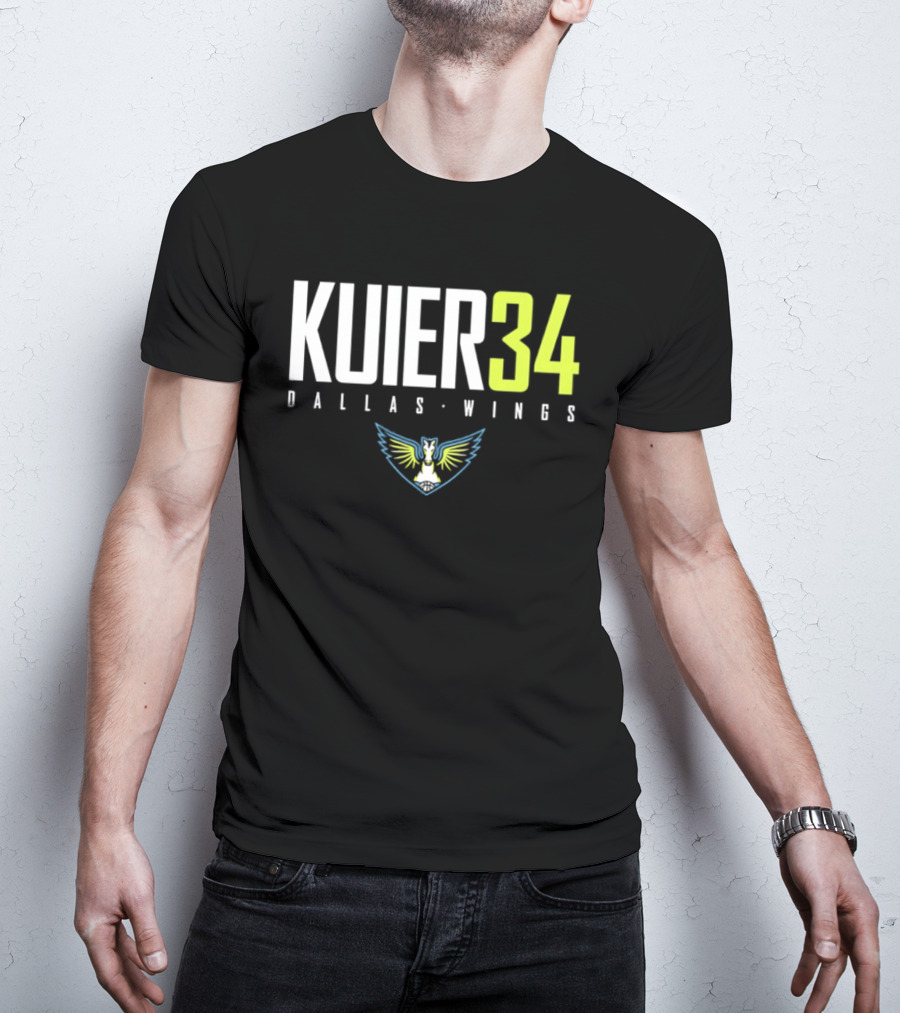 Kuier 34 Dallas Wings 2026 WNBA T-Shirt