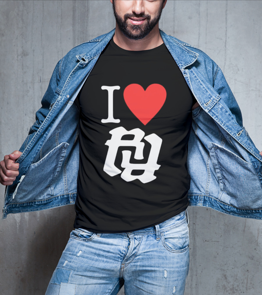 I Heart RR White T-Shirt