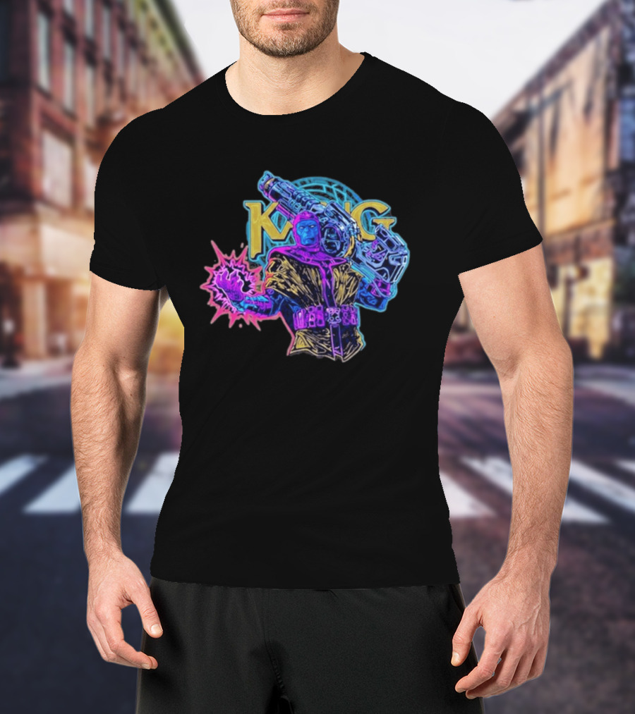 Kang The Conqueror Cinematic King Power Burst T-Shirt