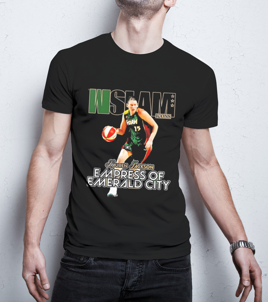 Lauren Jackson WSLAM Empress Of Emerald City T-Shirt