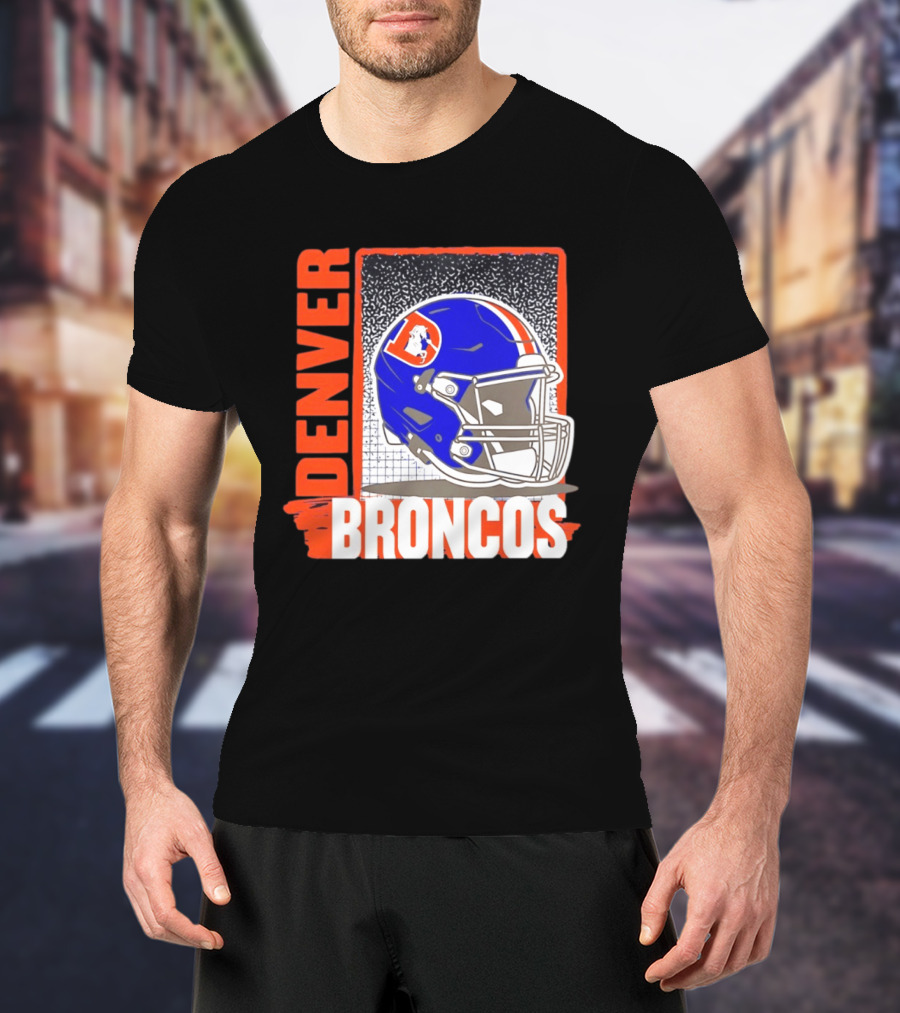 Denver Broncos 2026 Season Helmet T-Shirt