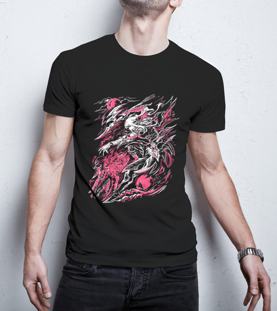 Dragon's Chosen Final Fantasy XIV Abstract Fantasy T-Shirt