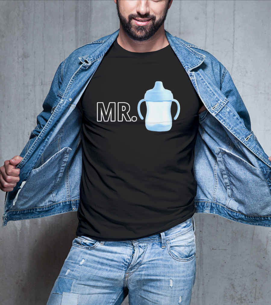 Mr. Sippy Baby Sippy Cup קרt T-Shirt