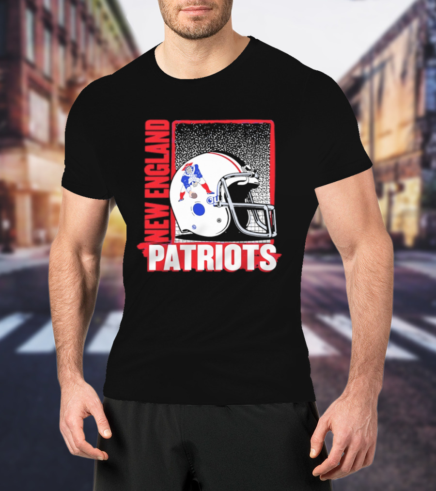 New England Patriots Vintage Helmet 2026 Season T-Shirt