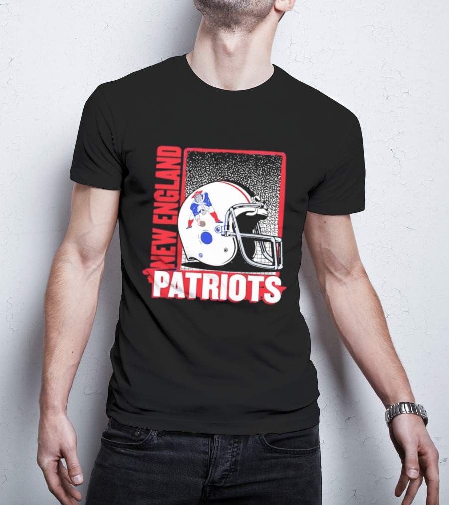 New England Patriots Vintage Helmet 2026 Season T-Shirt