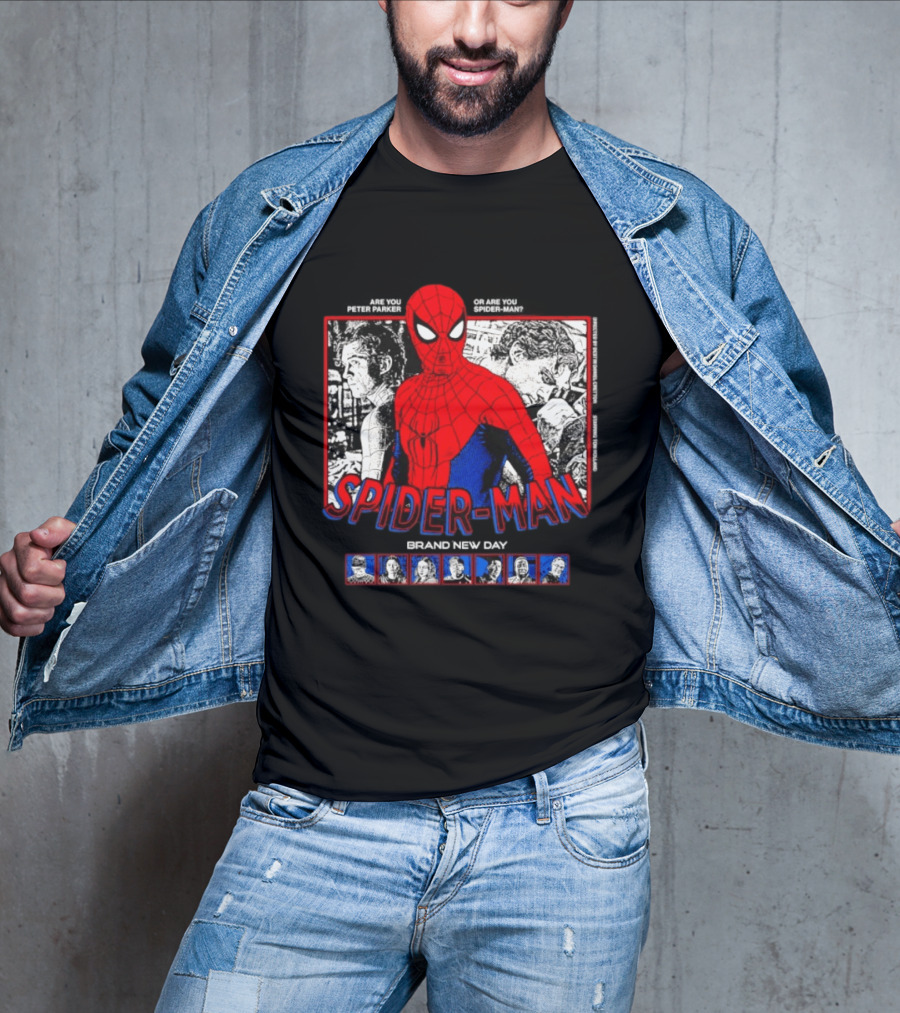Spider Man Brand New Day Are You Peter Parker Or Are You Spider Man T-Shirt