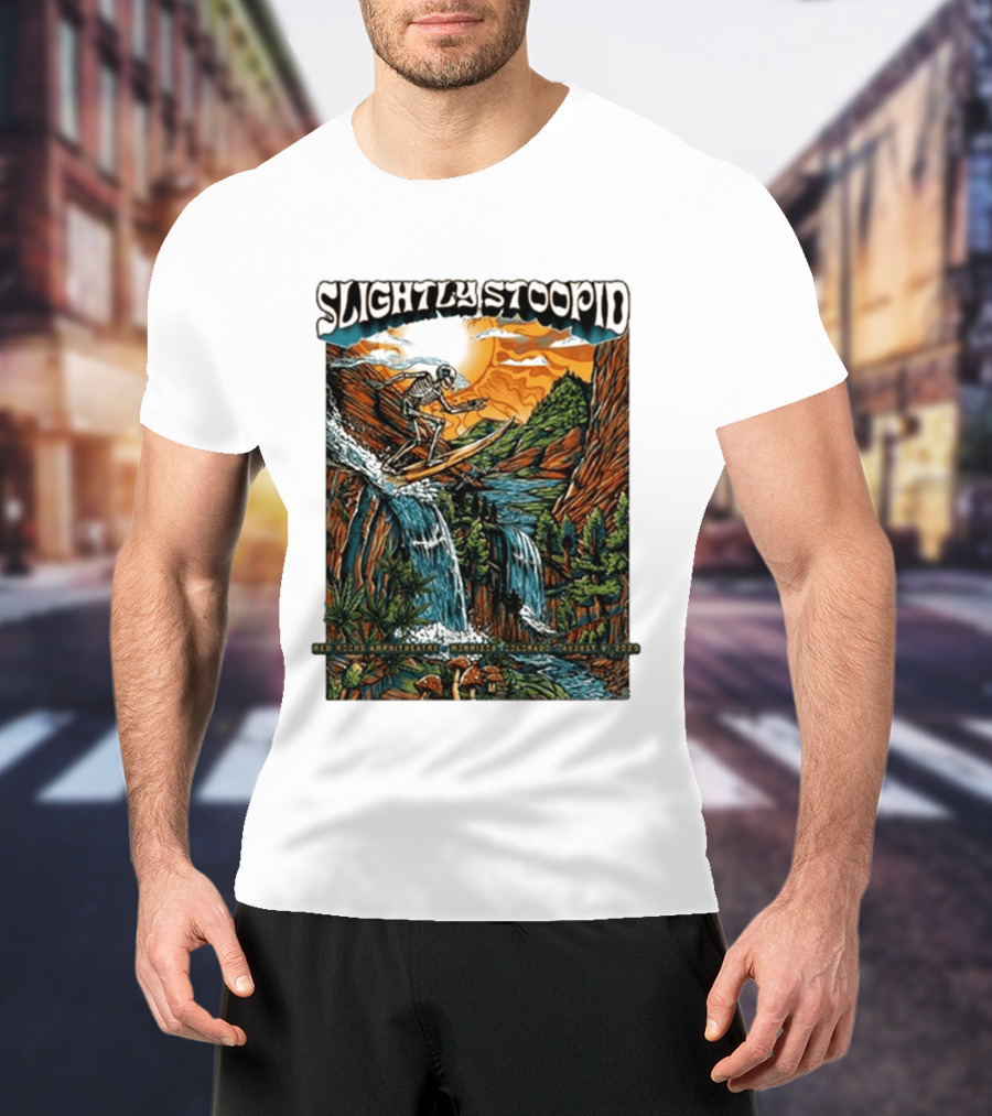 Slightly Stoopid Red Rocks Amphitheatre Morrison Colorado August 8 2026 T-Shirt