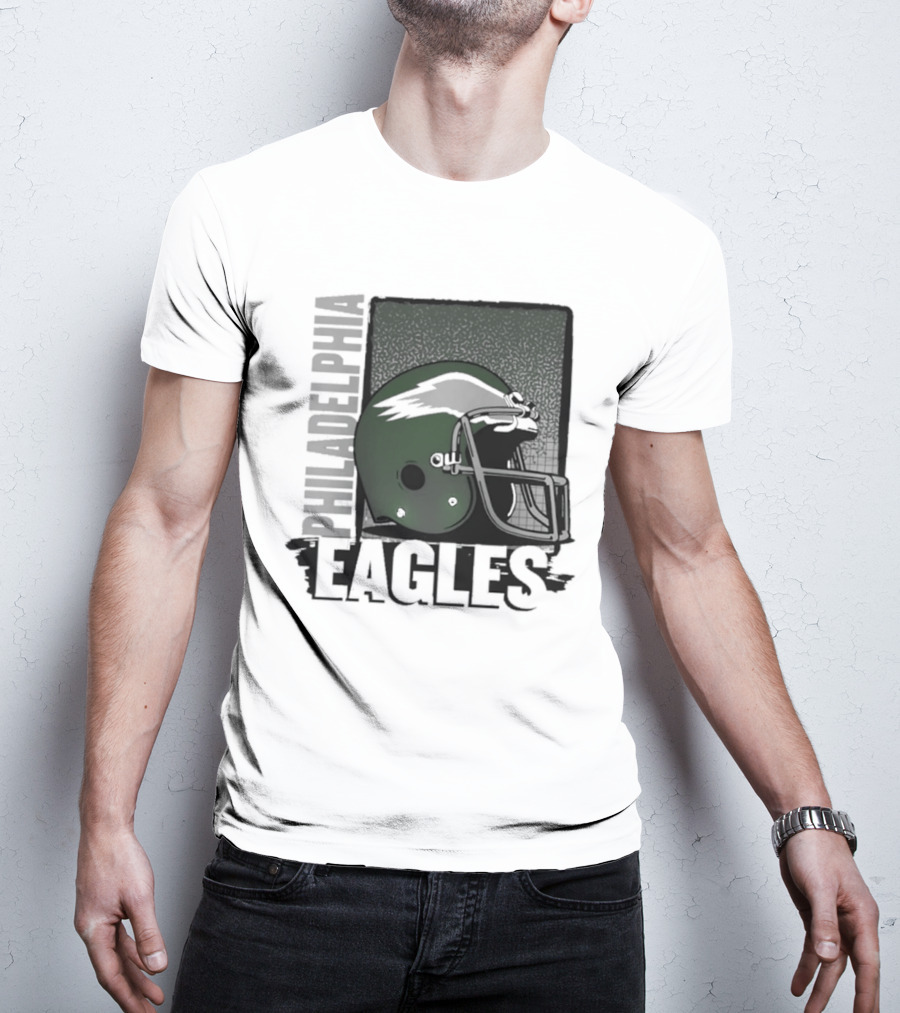 Philadelphia Eagles 2026 Season Helmet Football T-Shirt