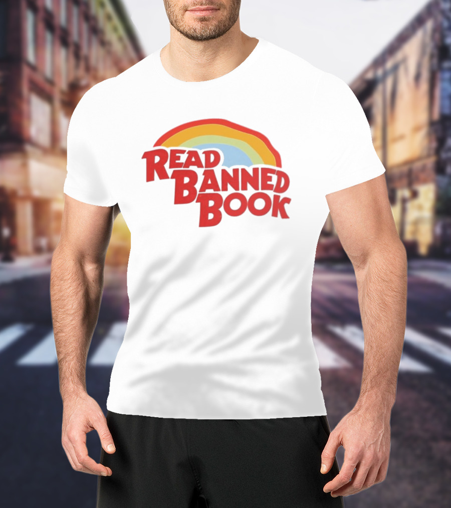 Read Banned Book Rainbow T-Shirt