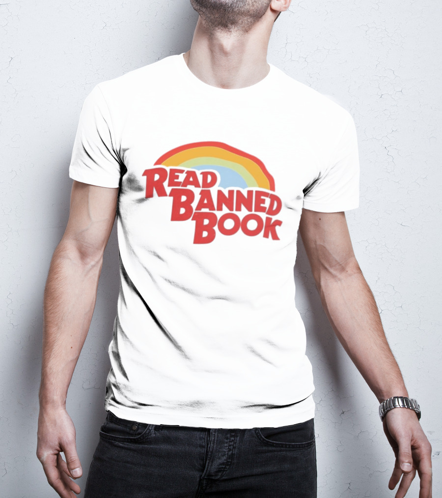 Read Banned Book Rainbow T-Shirt
