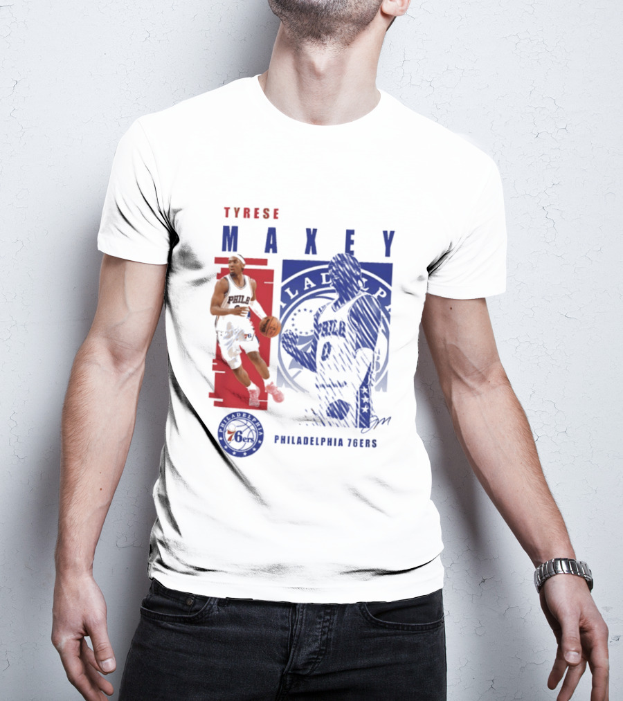 Tyrese Maxey Philadelphia 76ers NBA Highlights 2026 T-Shirt