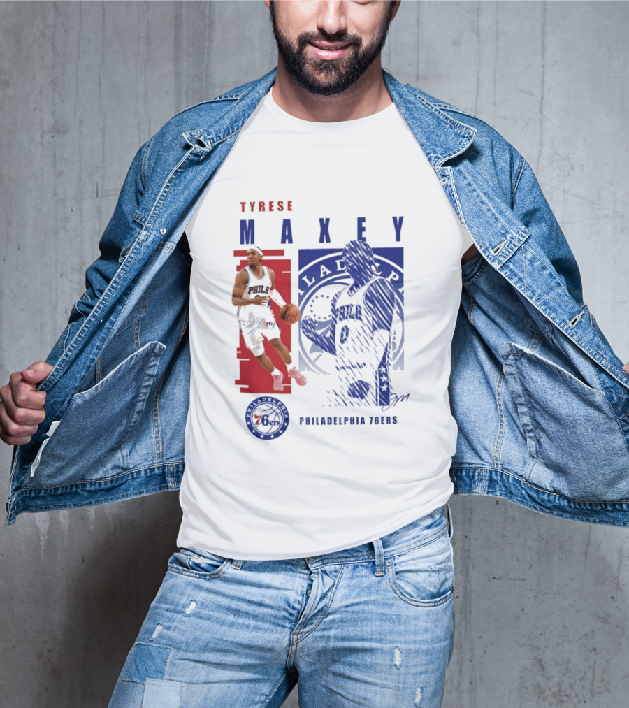 Tyrese Maxey Philadelphia 76ers NBA Highlights 2026 T-Shirt