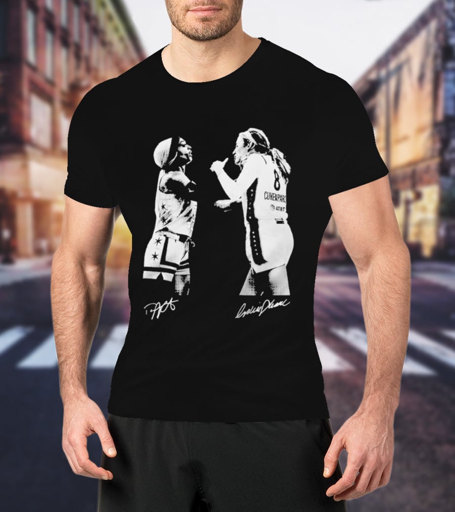 Sophie Cunningham DiJonai Is Dirty Rivalry Basketball Players Signature T-Shirt