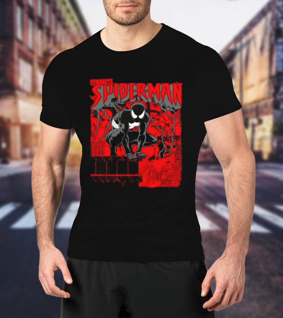 Symbiote Spider Man Marvel Venom Black Suit Comic T-Shirt
