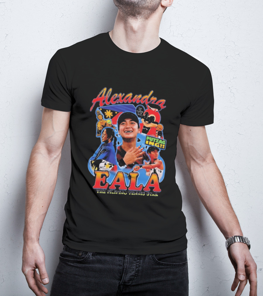 Alexandra Eala Filipino Tennis Star Putzag Ing! T-Shirt
