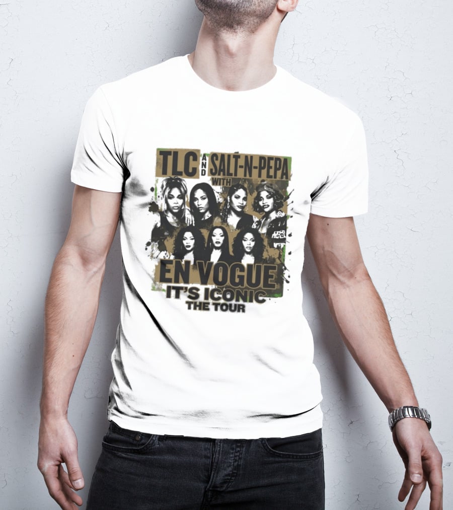TLC Salt N Pepa With En Vogue It's Iconic The Tour T-Shirt