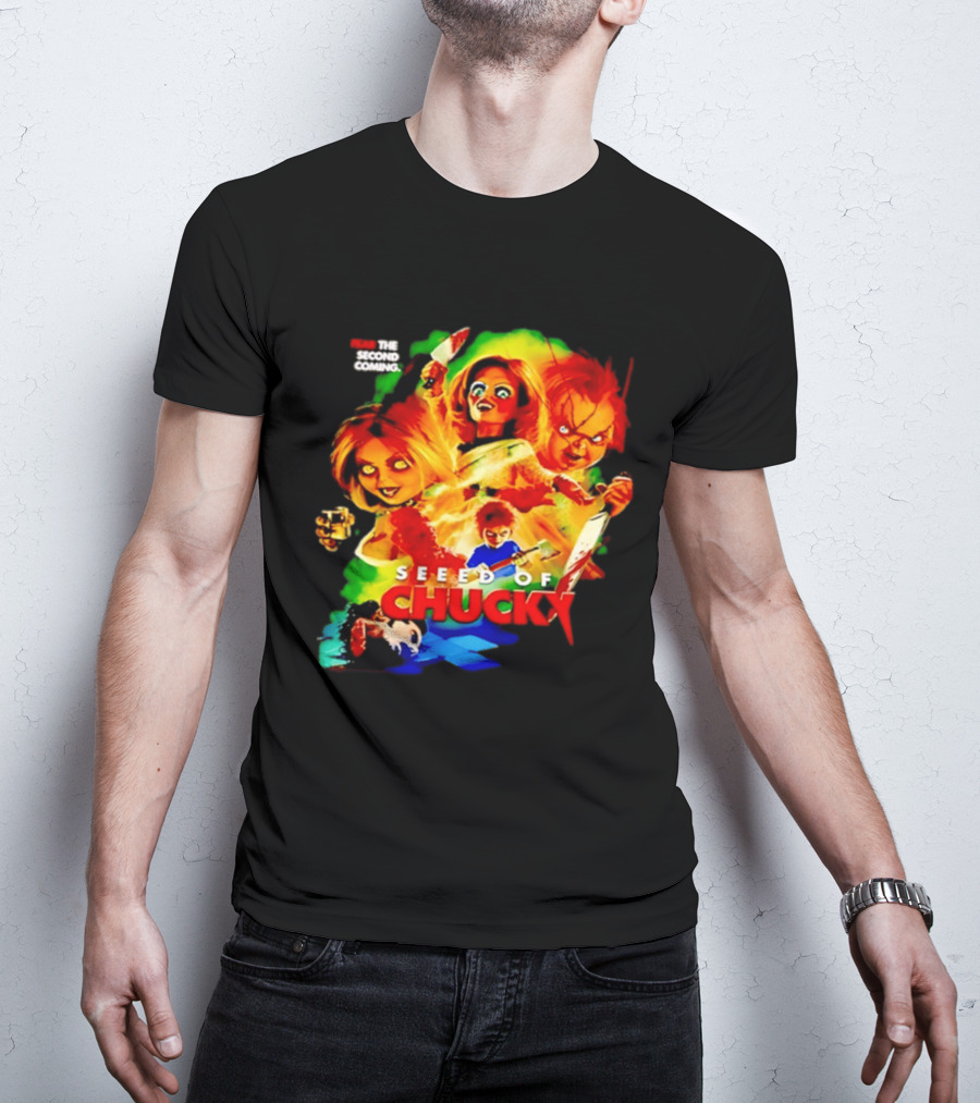 Fear The Second Coming Seed Of Chucky Chucky And Tiffany T-Shirt