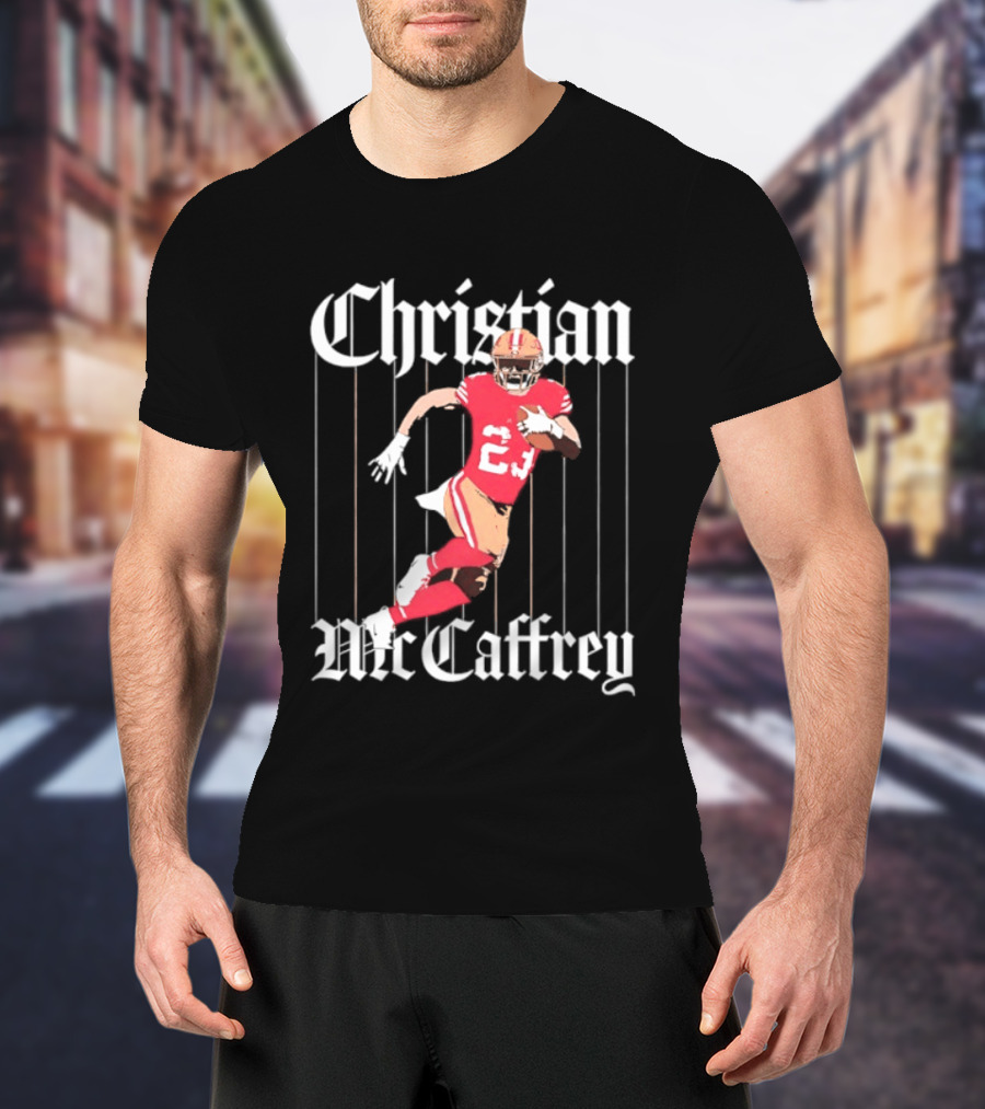 Christian McCaffrey 23 San Francisco 49ers Running Back T-Shirt
