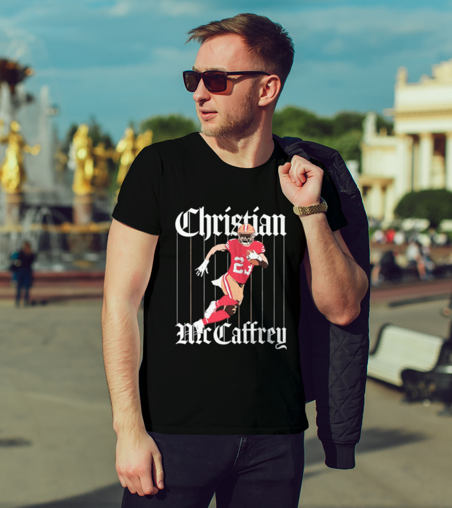 Christian McCaffrey 23 San Francisco 49ers Running Back T-Shirt