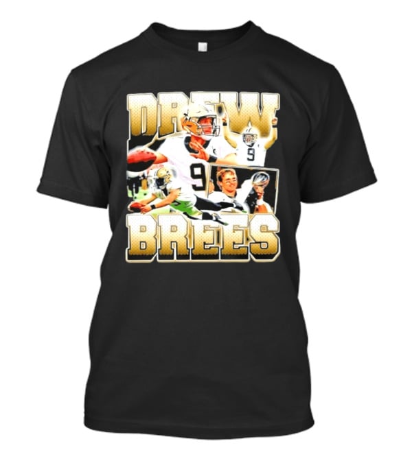 Drew Brees 9 New Orleans Saints Legend T-Shirt