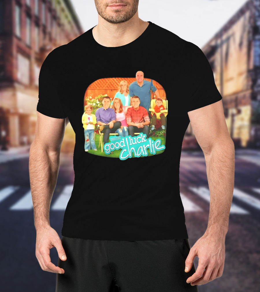 Chaos Closet Good Luck Charlie Family Parody Kirk Charlie T-Shirt