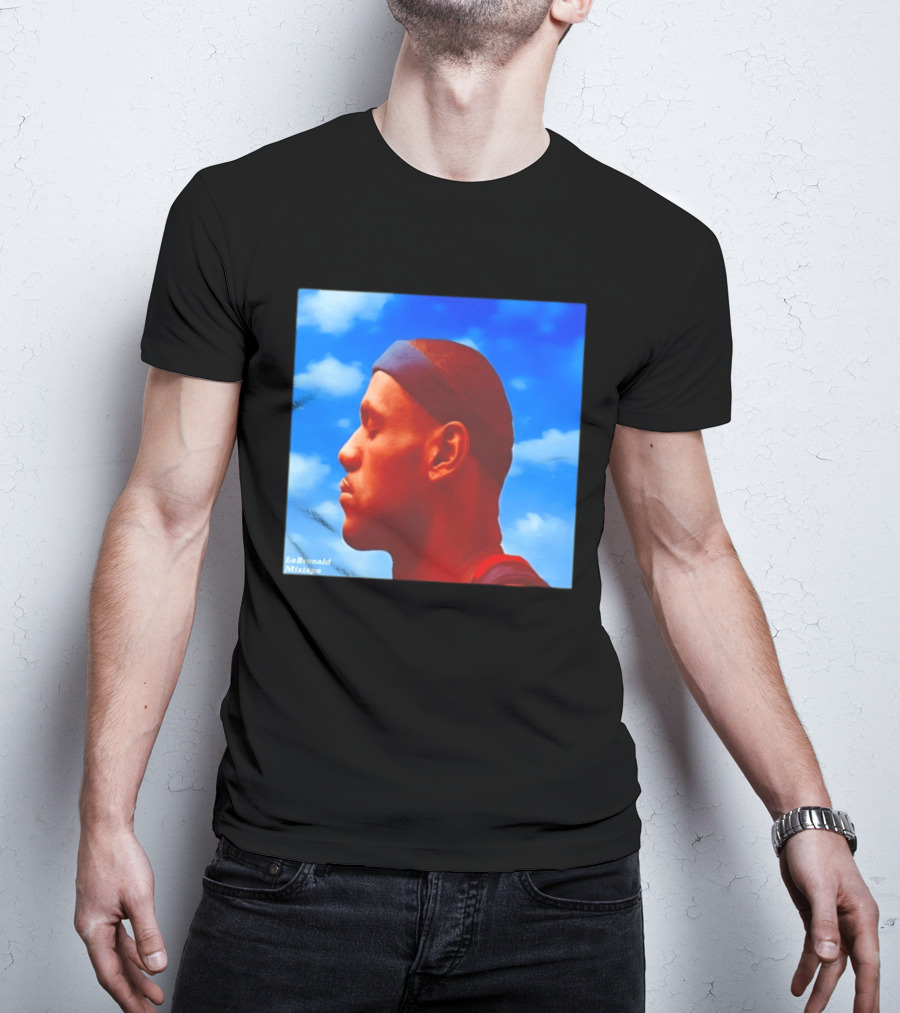 LeBron James LeBronald Mixtape Nothing Was LeSame Los Angeles Lakers Sky T-Shirt