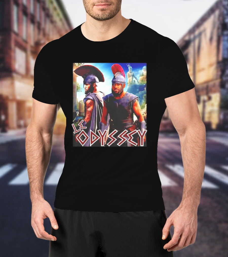 LeOdyssey LeBron James Greek Mythology Adventure T-Shirt
