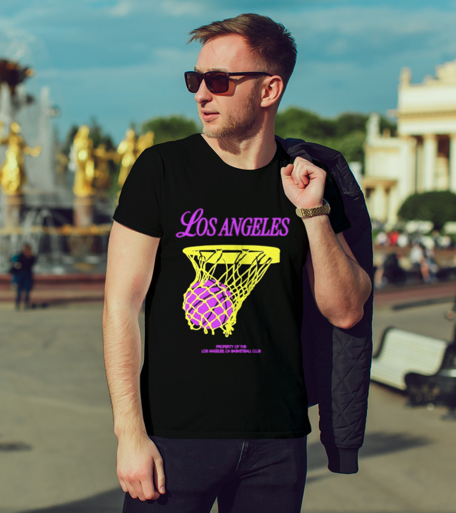 Los Angeles Basketball Club Property Los Angeles CA T-Shirt
