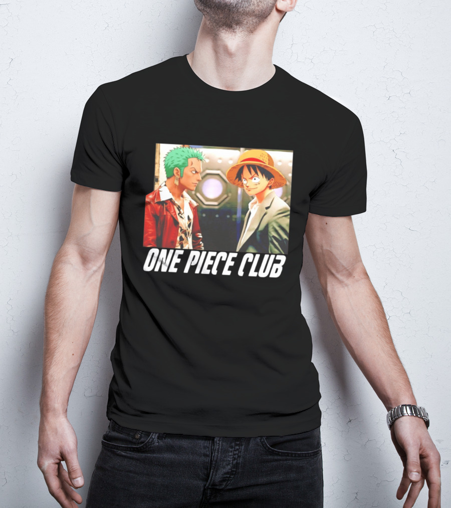 One Piece Club Roronoa Zoro Monkey D Luffy T-Shirt