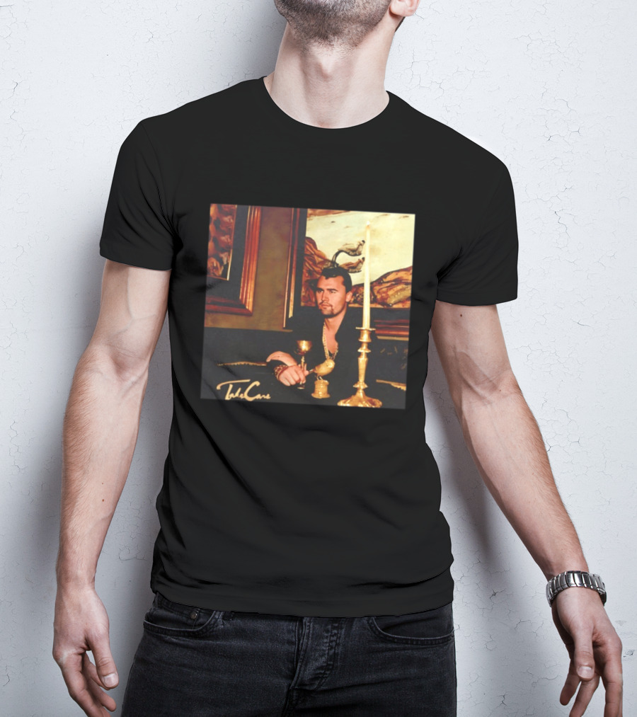 Take Care Charlie Kirk Drake Album Parody Candlelit T-Shirt