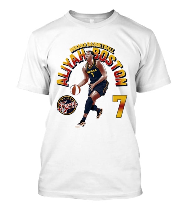 Aliyah Boston Indiana Fever Basketball 7 T-Shirt