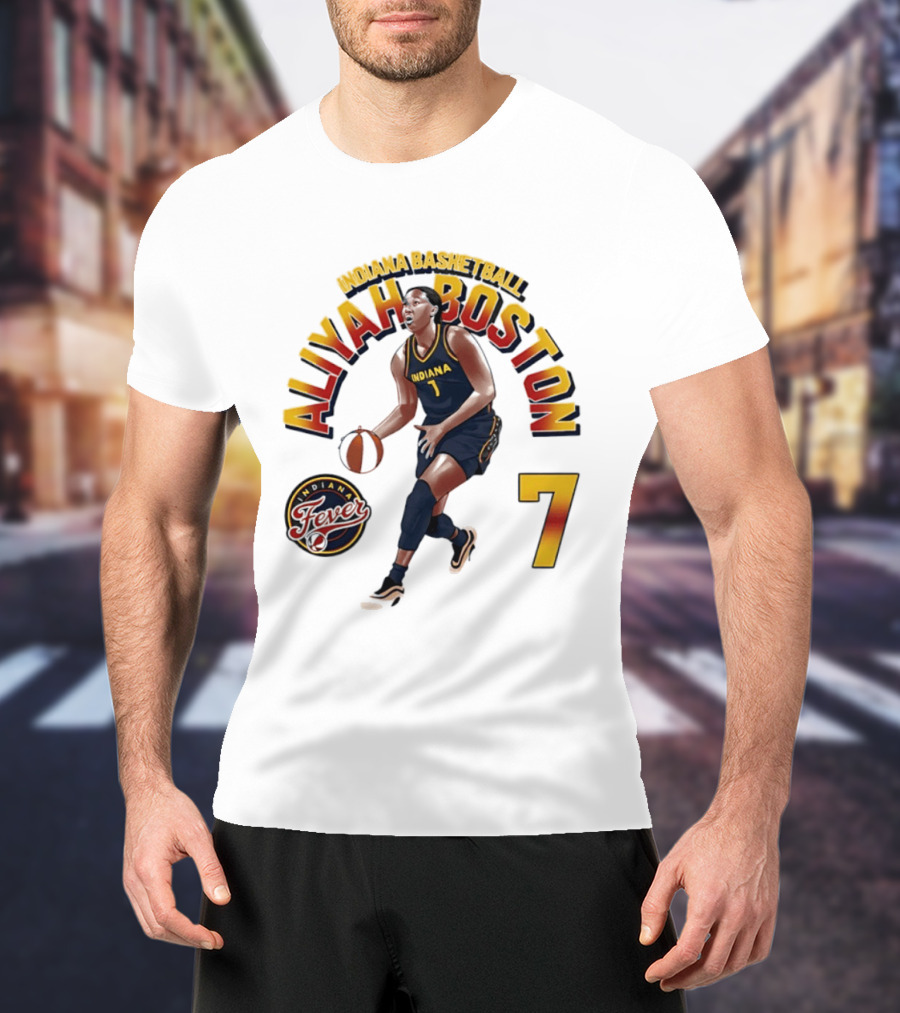 Aliyah Boston Indiana Fever Basketball 7 T-Shirt