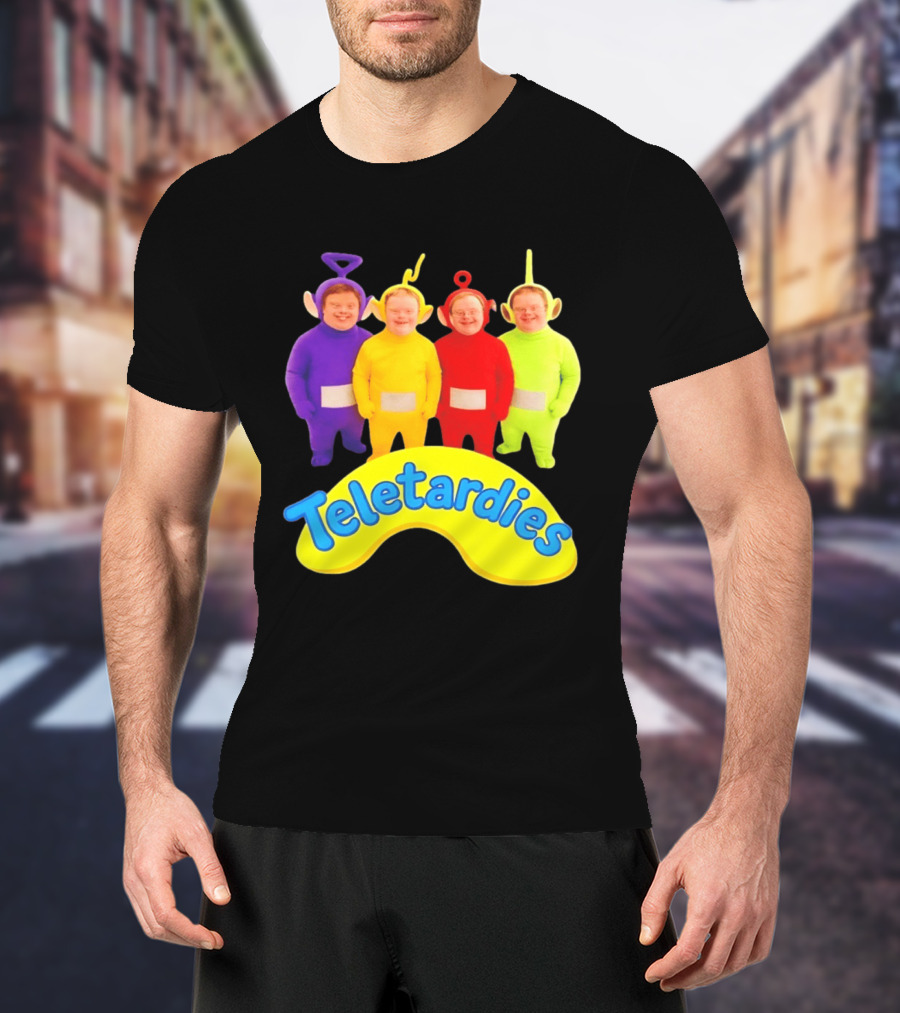 Teletardies Teletubbies Down Syndrome T-Shirt