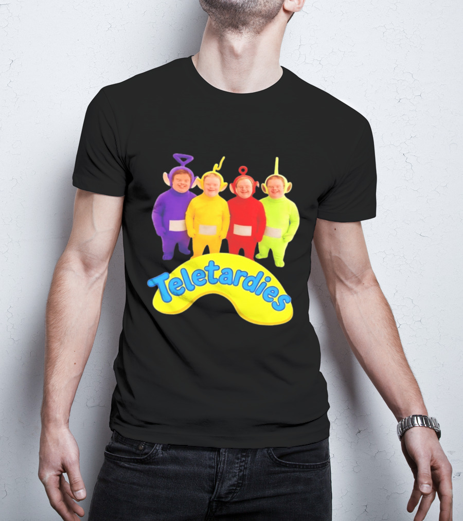 Teletardies Teletubbies Down Syndrome T-Shirt