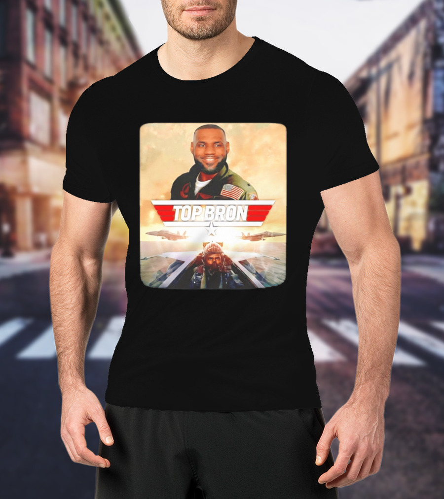 Top Bron LeBron James Aviator T-Shirt