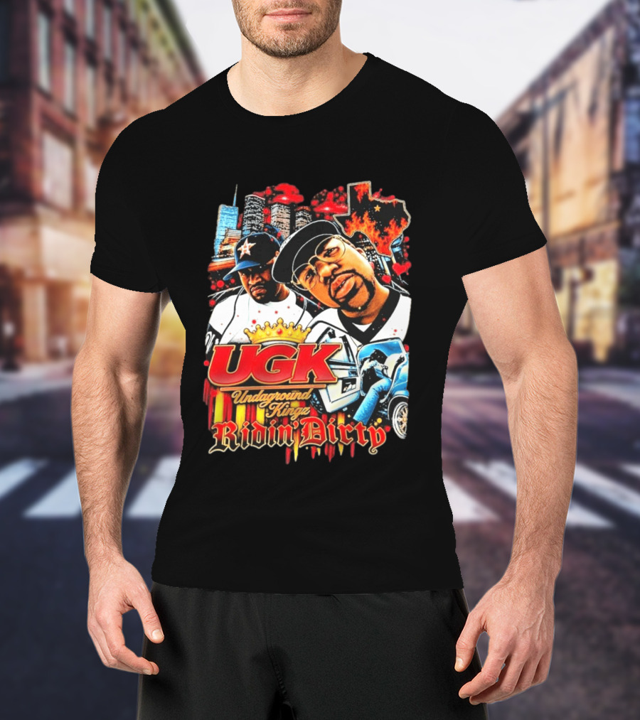 UGK Underground Kingz Ridin' Dirty Texas Rap Legends T-Shirt