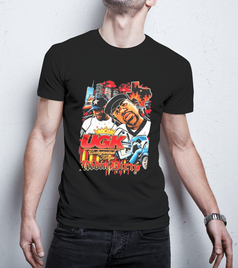 UGK Underground Kingz Ridin' Dirty Texas Rap Legends T-Shirt