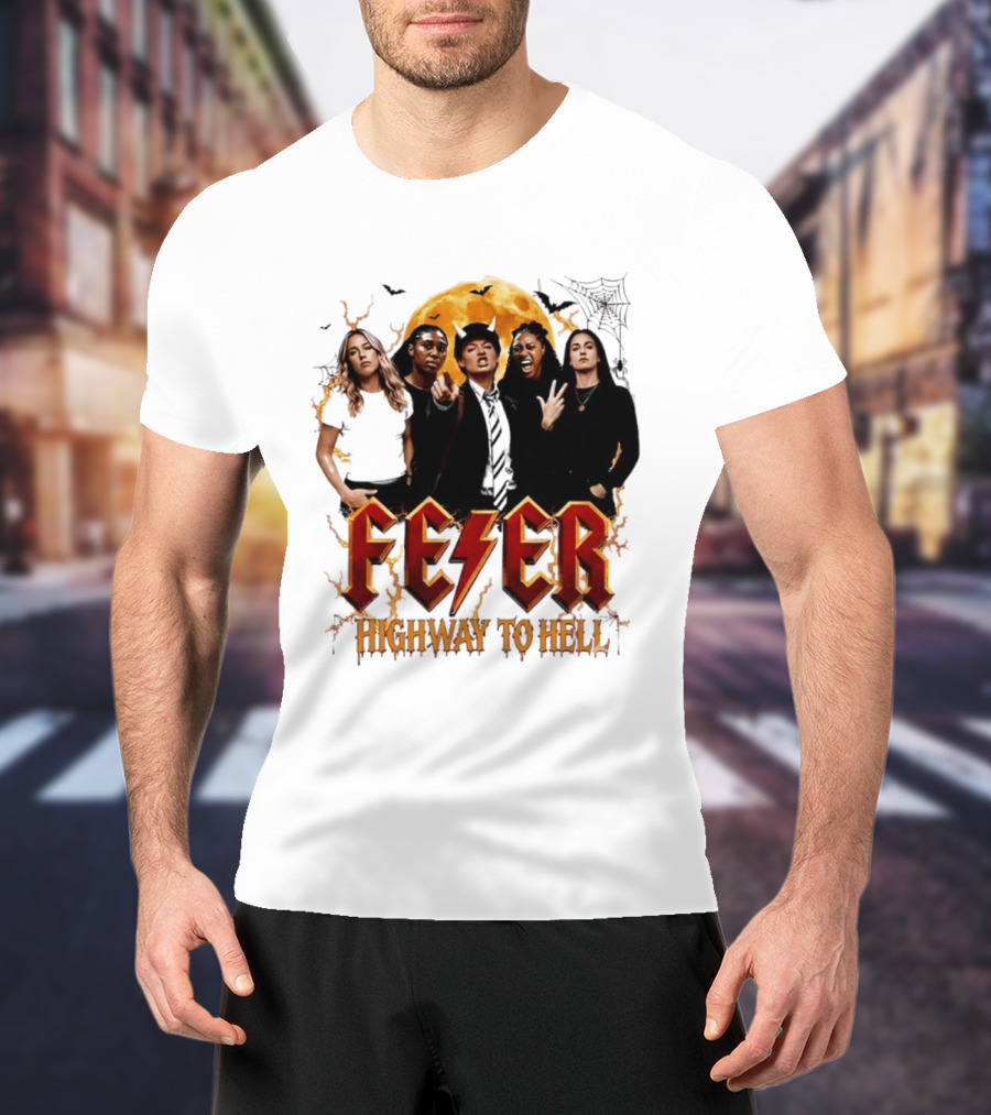 Indiana Fever Highway To Hell Halloween Fever T-Shirt