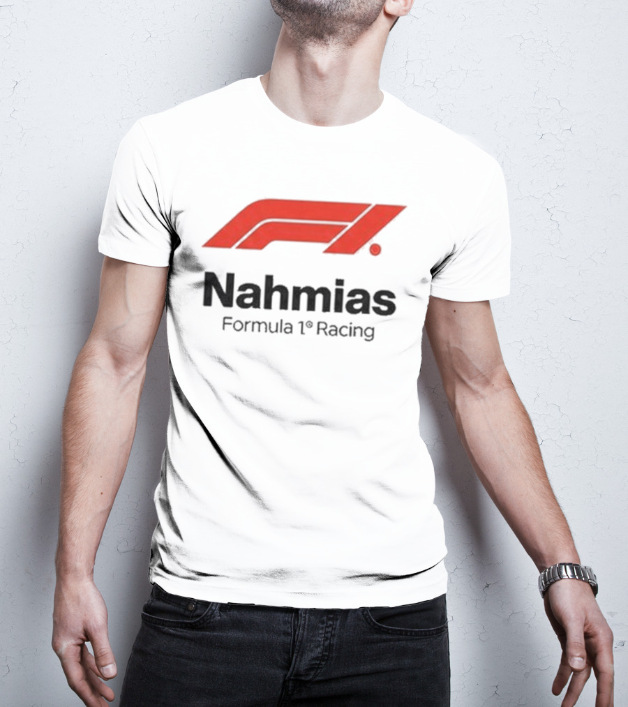 Nahmias Formula 1 Racing Kento Nagao F1 White T-Shirt