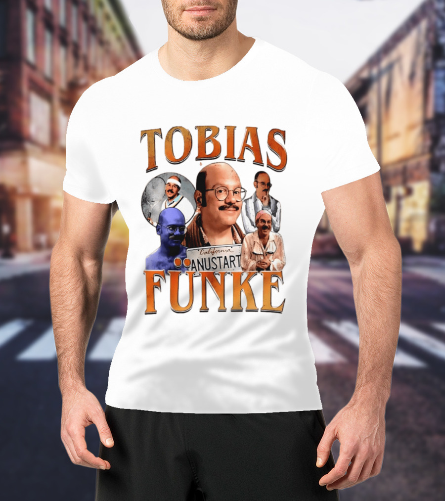 Tobias Funke Anustart Arrested Development Character Compilation T-Shirt