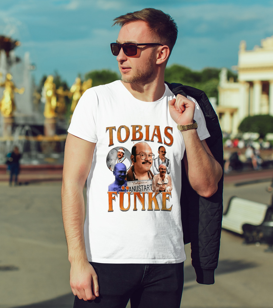 Tobias Funke Anustart Arrested Development Character Compilation T-Shirt