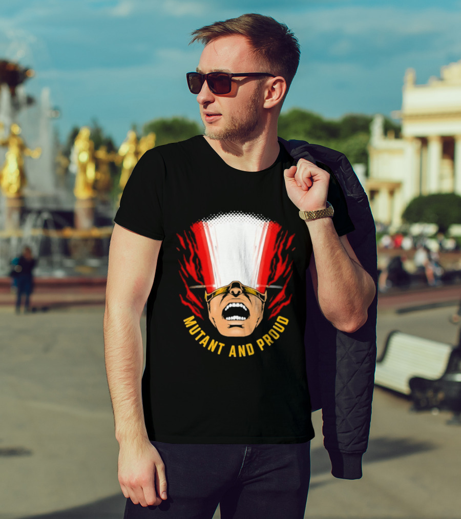 Cyclops Mutant And Proud X Men Marvel Eyebeams T-Shirt