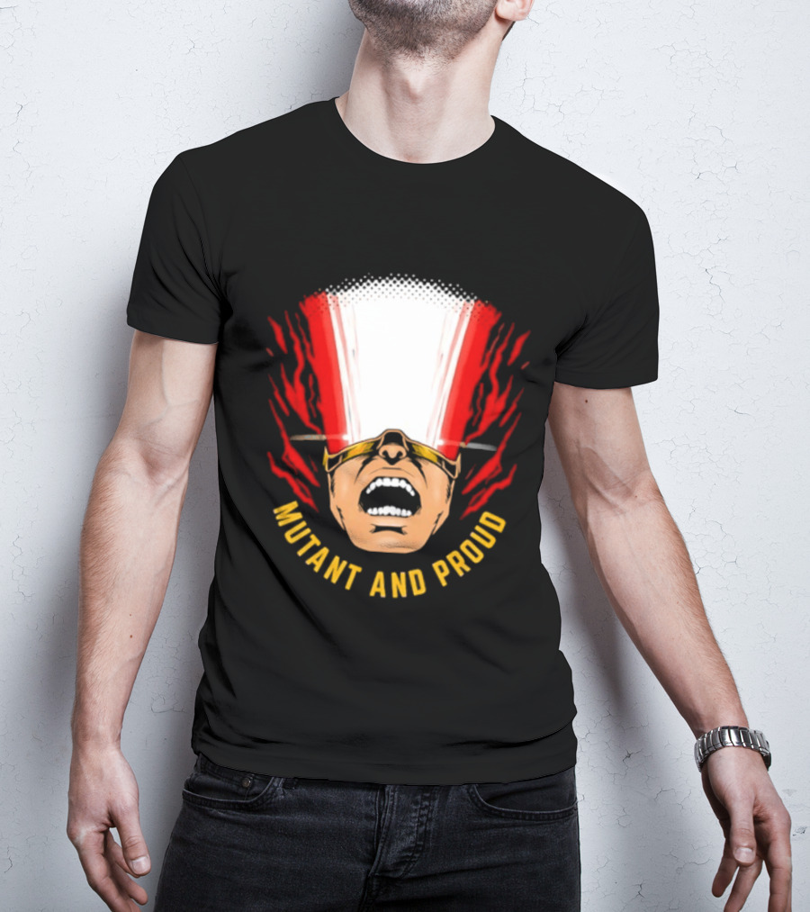 Cyclops Mutant And Proud X Men Marvel Eyebeams T-Shirt